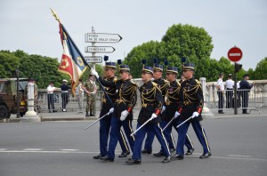 Students from another one of the military schools.