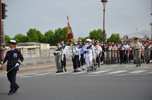 The first wave of active military types.