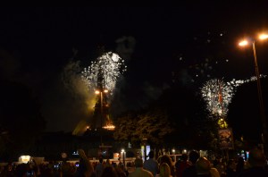 We called these "champagne fireworks."