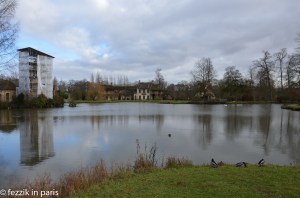 The queen's hamlet (her own personal pastoral disneyland).