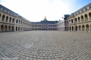 Not that interesting at first glance; the cobblestones, however, make the distortion evident, as do the apparently concave walls to either side of the frame.