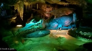 This thing resides under the castle. It's well worth staring at for a few minutes.